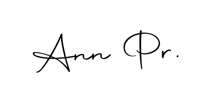 How to make Ann Pr. name signature. Use Autography-DOLnW style for creating short signs online. This is the latest handwritten sign. Ann Pr. signature style 10 images and pictures png