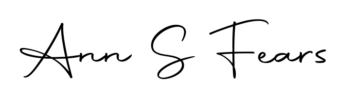 The Autography-DOLnW font transforms the name Ann S Fears into an executive sign with sharp precision and distinguished character. Ann S Fears signature style 10 images and pictures png