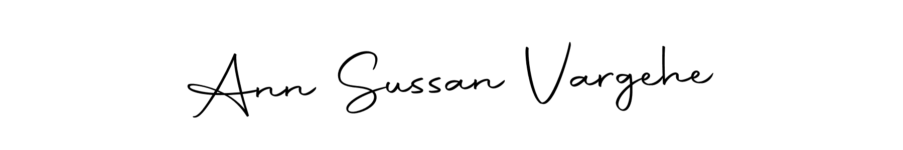 Ann Sussan Vargehe stylish signature style. Best Handwritten Sign (Autography-DOLnW) for my name. Handwritten Signature Collection Ideas for my name Ann Sussan Vargehe. Ann Sussan Vargehe signature style 10 images and pictures png
