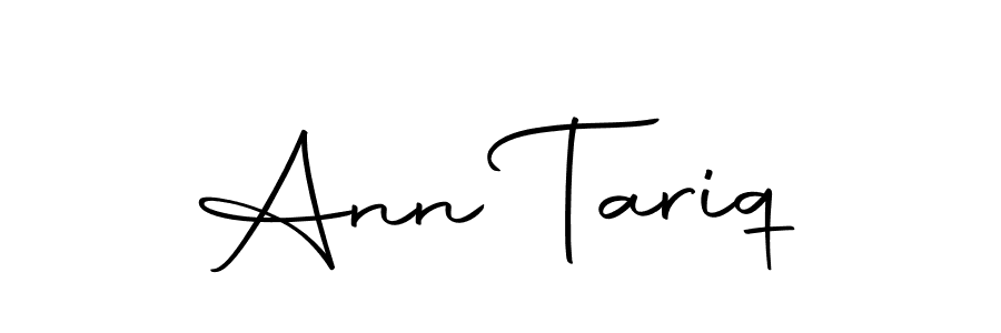 Design your own signature with our free online signature maker. With this signature software, you can create a handwritten (Autography-DOLnW) signature for name Ann Tariq. Ann Tariq signature style 10 images and pictures png