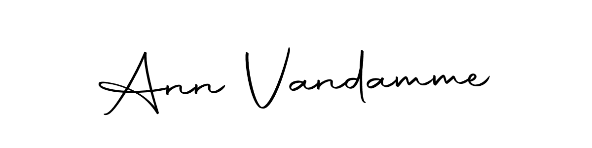 Design your own signature with our free online signature maker. With this signature software, you can create a handwritten (Autography-DOLnW) signature for name Ann Vandamme. Ann Vandamme signature style 10 images and pictures png