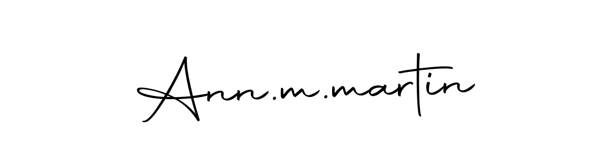 Ann.m.martin stylish signature style. Best Handwritten Sign (Autography-DOLnW) for my name. Handwritten Signature Collection Ideas for my name Ann.m.martin. Ann.m.martin signature style 10 images and pictures png