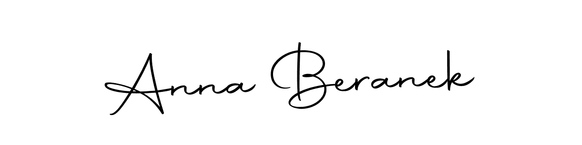 Anna Beranek stylish signature style. Best Handwritten Sign (Autography-DOLnW) for my name. Handwritten Signature Collection Ideas for my name Anna Beranek. Anna Beranek signature style 10 images and pictures png