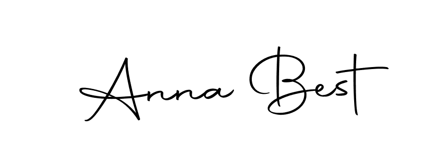 How to make Anna Best name signature. Use Autography-DOLnW style for creating short signs online. This is the latest handwritten sign. Anna Best signature style 10 images and pictures png