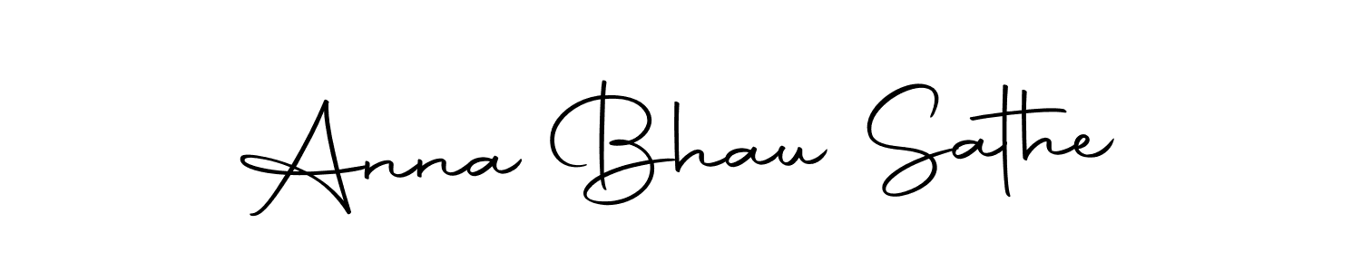 Create a beautiful signature design for name Anna Bhau Sathe. With this signature (Autography-DOLnW) fonts, you can make a handwritten signature for free. Anna Bhau Sathe signature style 10 images and pictures png