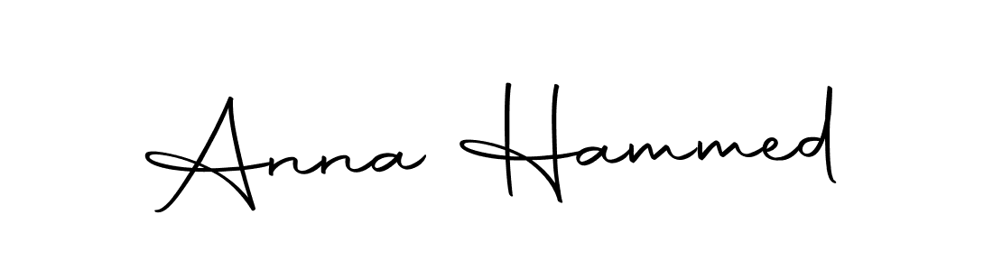 Make a beautiful signature design for name Anna Hammed. Use this online signature maker to create a handwritten signature for free. Anna Hammed signature style 10 images and pictures png