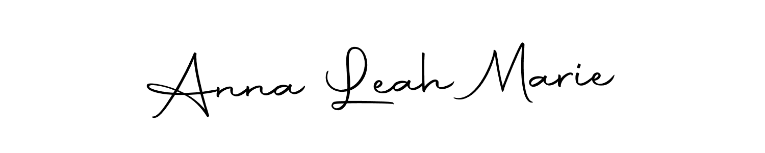 Anna Leah Marie stylish signature style. Best Handwritten Sign (Autography-DOLnW) for my name. Handwritten Signature Collection Ideas for my name Anna Leah Marie. Anna Leah Marie signature style 10 images and pictures png