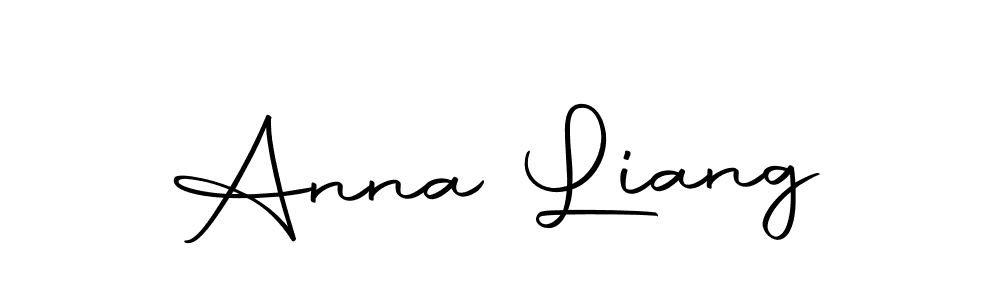 Design your own signature with our free online signature maker. With this signature software, you can create a handwritten (Autography-DOLnW) signature for name Anna Liang. Anna Liang signature style 10 images and pictures png