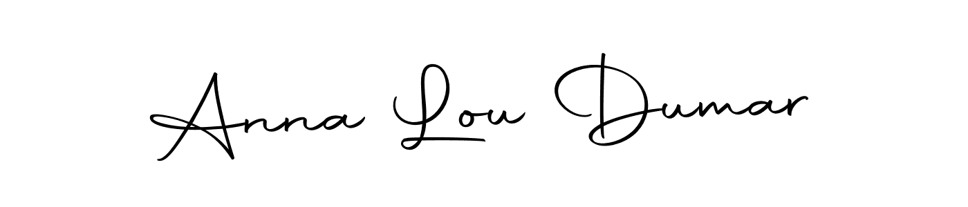 You can use this online signature creator to create a handwritten signature for the name Anna Lou Dumar. This is the best online autograph maker. Anna Lou Dumar signature style 10 images and pictures png