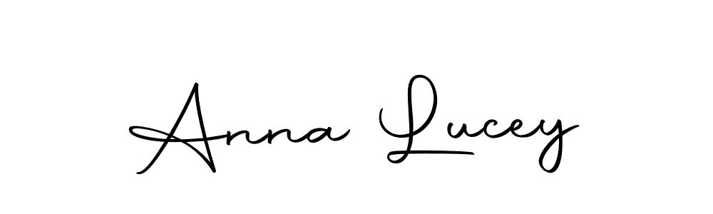 Make a beautiful signature design for name Anna Lucey. With this signature (Autography-DOLnW) style, you can create a handwritten signature for free. Anna Lucey signature style 10 images and pictures png