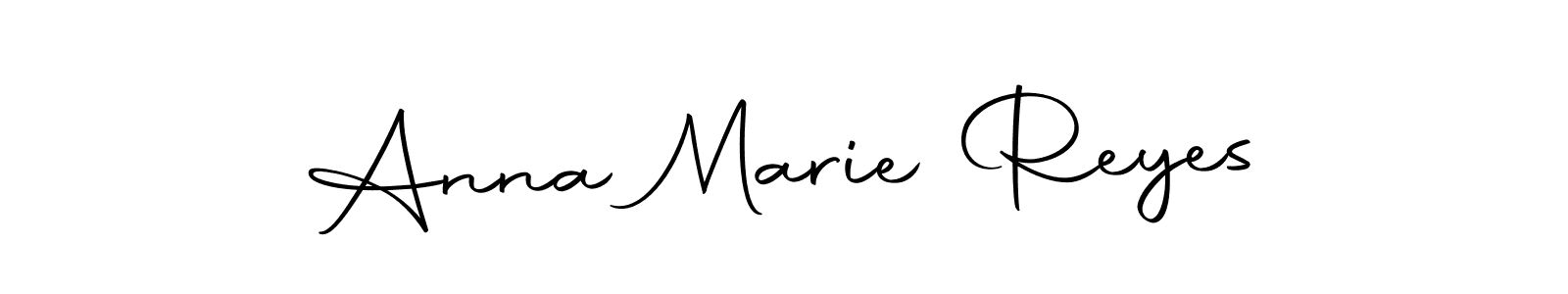 Use a signature maker to create a handwritten signature online. With this signature software, you can design (Autography-DOLnW) your own signature for name Anna Marie Reyes. Anna Marie Reyes signature style 10 images and pictures png