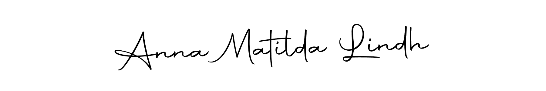 How to make Anna Matilda Lindh signature? Autography-DOLnW is a professional autograph style. Create handwritten signature for Anna Matilda Lindh name. Anna Matilda Lindh signature style 10 images and pictures png