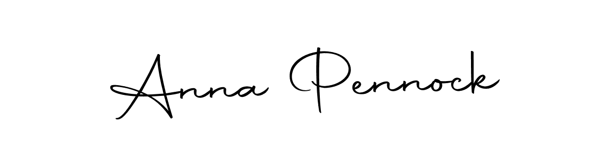 Make a short Anna Pennock signature style. Manage your documents anywhere anytime using Autography-DOLnW. Create and add eSignatures, submit forms, share and send files easily. Anna Pennock signature style 10 images and pictures png