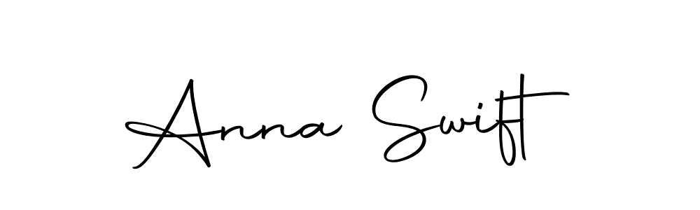 Make a beautiful signature design for name Anna Swift. Use this online signature maker to create a handwritten signature for free. Anna Swift signature style 10 images and pictures png