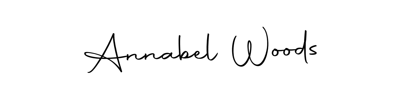 You should practise on your own different ways (Autography-DOLnW) to write your name (Annabel Woods) in signature. don't let someone else do it for you. Annabel Woods signature style 10 images and pictures png