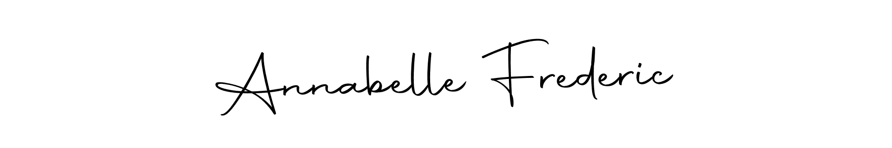 How to Draw Annabelle Frederic signature style? Autography-DOLnW is a latest design signature styles for name Annabelle Frederic. Annabelle Frederic signature style 10 images and pictures png