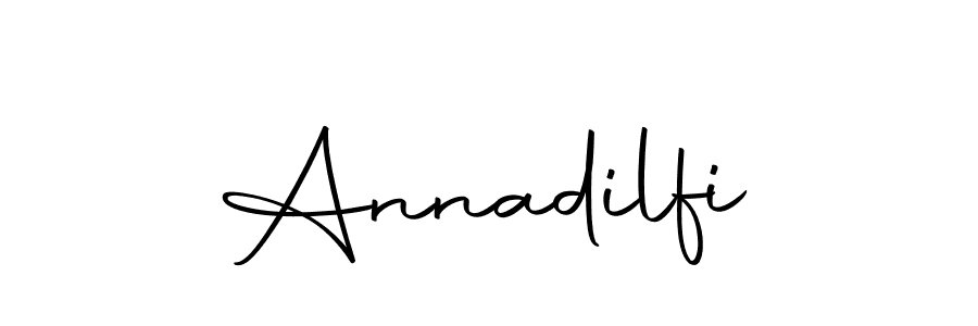Create a beautiful signature design for name Annadilfi. With this signature (Autography-DOLnW) fonts, you can make a handwritten signature for free. Annadilfi signature style 10 images and pictures png