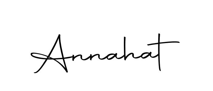 Create a beautiful signature design for name Annahat. With this signature (Autography-DOLnW) fonts, you can make a handwritten signature for free. Annahat signature style 10 images and pictures png