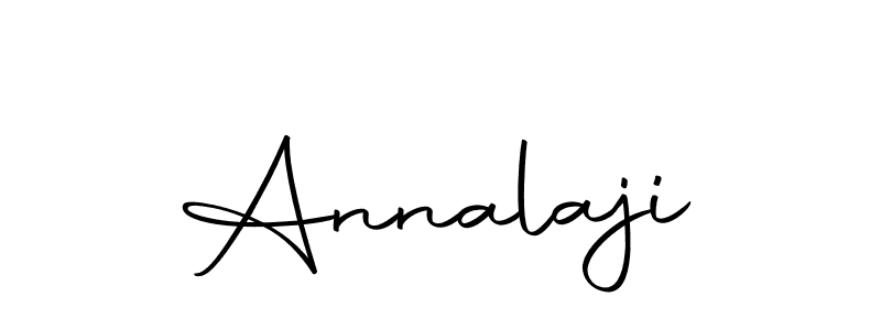 Make a beautiful signature design for name Annalaji. With this signature (Autography-DOLnW) style, you can create a handwritten signature for free. Annalaji signature style 10 images and pictures png