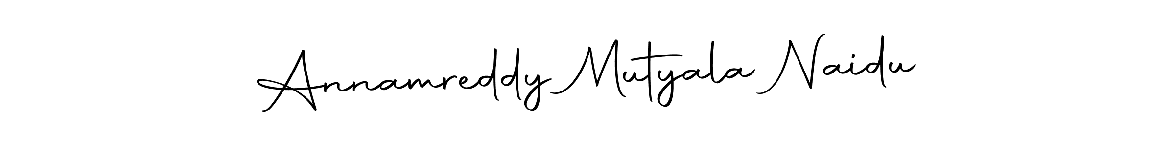 It looks lik you need a new signature style for name Annamreddy Mutyala Naidu. Design unique handwritten (Autography-DOLnW) signature with our free signature maker in just a few clicks. Annamreddy Mutyala Naidu signature style 10 images and pictures png
