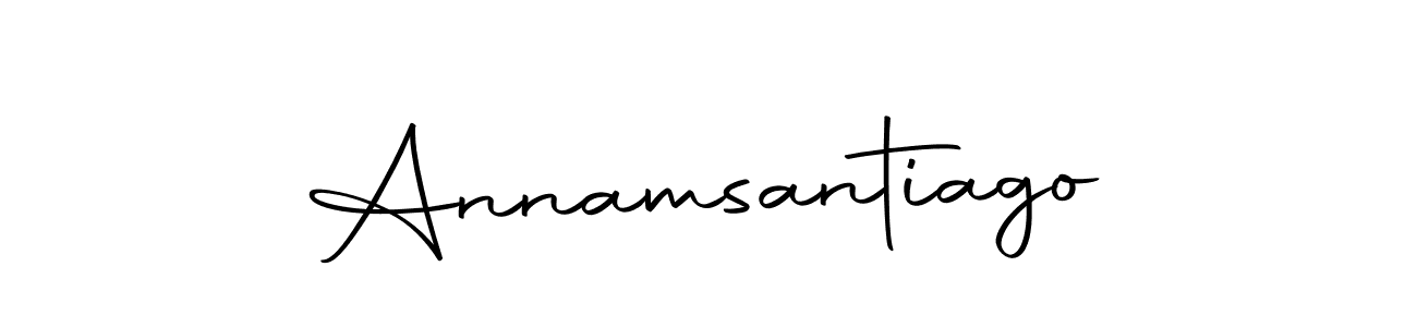 You can use this online signature creator to create a handwritten signature for the name Annamsantiago. This is the best online autograph maker. Annamsantiago signature style 10 images and pictures png