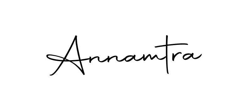 How to make Annamtra name signature. Use Autography-DOLnW style for creating short signs online. This is the latest handwritten sign. Annamtra signature style 10 images and pictures png