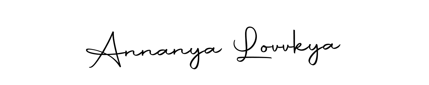 Similarly Autography-DOLnW is the best handwritten signature design. Signature creator online .You can use it as an online autograph creator for name Annanya Lovvkya. Annanya Lovvkya signature style 10 images and pictures png