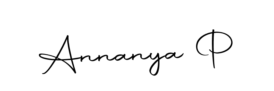 This is the best signature style for the Annanya P name. Also you like these signature font (Autography-DOLnW). Mix name signature. Annanya P signature style 10 images and pictures png