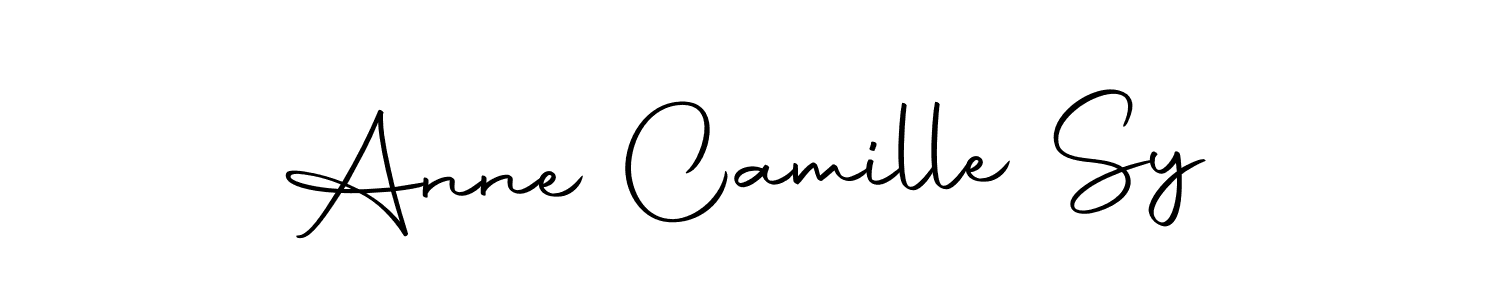 Here are the top 10 professional signature styles for the name Anne Camille Sy. These are the best autograph styles you can use for your name. Anne Camille Sy signature style 10 images and pictures png