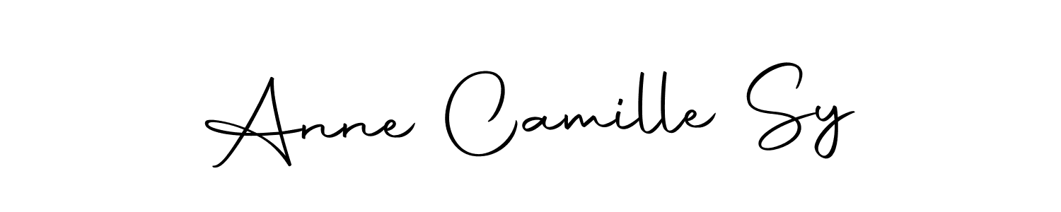 Here are the top 10 professional signature styles for the name Anne Camille Sy. These are the best autograph styles you can use for your name. Anne Camille Sy signature style 10 images and pictures png