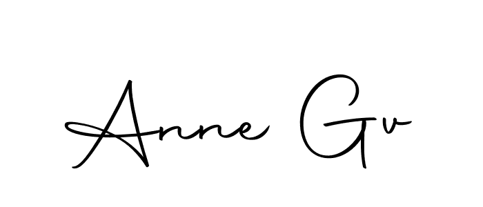Create a beautiful signature design for name Anne Gv. With this signature (Autography-DOLnW) fonts, you can make a handwritten signature for free. Anne Gv signature style 10 images and pictures png