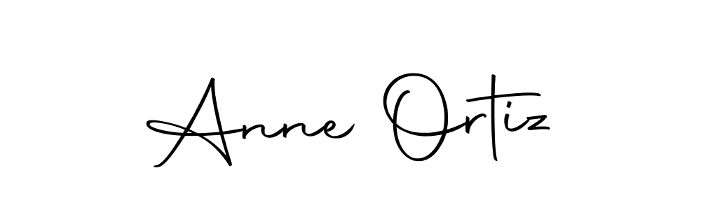 Design your own signature with our free online signature maker. With this signature software, you can create a handwritten (Autography-DOLnW) signature for name Anne Ortiz. Anne Ortiz signature style 10 images and pictures png