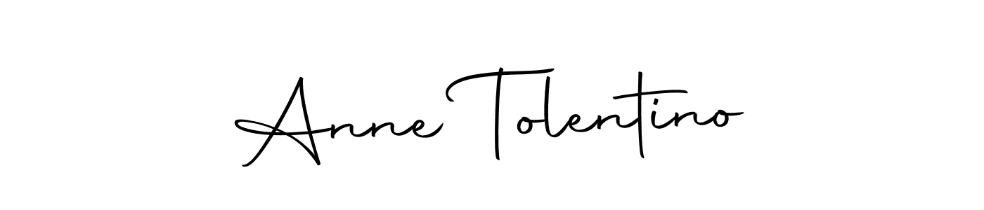 Make a beautiful signature design for name Anne Tolentino. With this signature (Autography-DOLnW) style, you can create a handwritten signature for free. Anne Tolentino signature style 10 images and pictures png