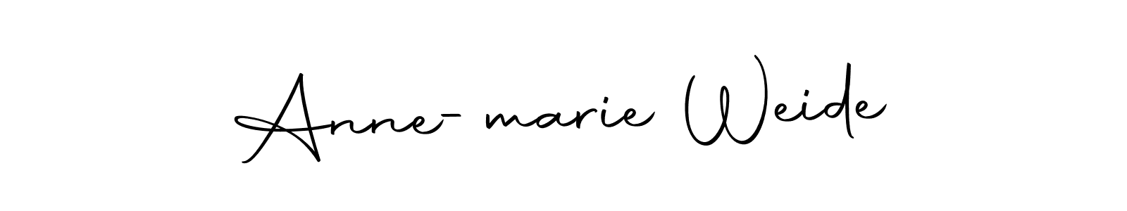 The best way (Autography-DOLnW) to make a short signature is to pick only two or three words in your name. The name Anne-marie Weide include a total of six letters. For converting this name. Anne-marie Weide signature style 10 images and pictures png