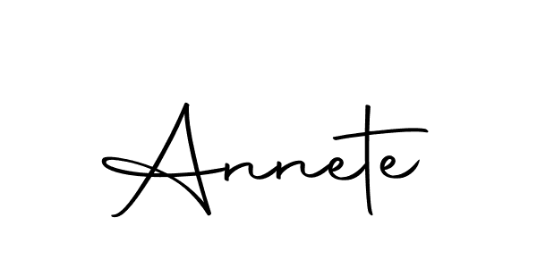 How to make Annete signature? Autography-DOLnW is a professional autograph style. Create handwritten signature for Annete name. Annete signature style 10 images and pictures png