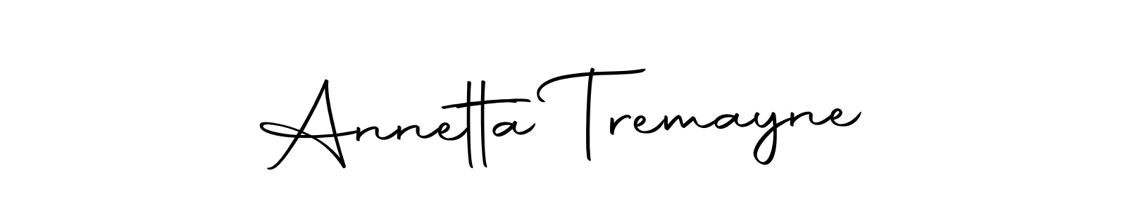 Annetta Tremayne stylish signature style. Best Handwritten Sign (Autography-DOLnW) for my name. Handwritten Signature Collection Ideas for my name Annetta Tremayne. Annetta Tremayne signature style 10 images and pictures png