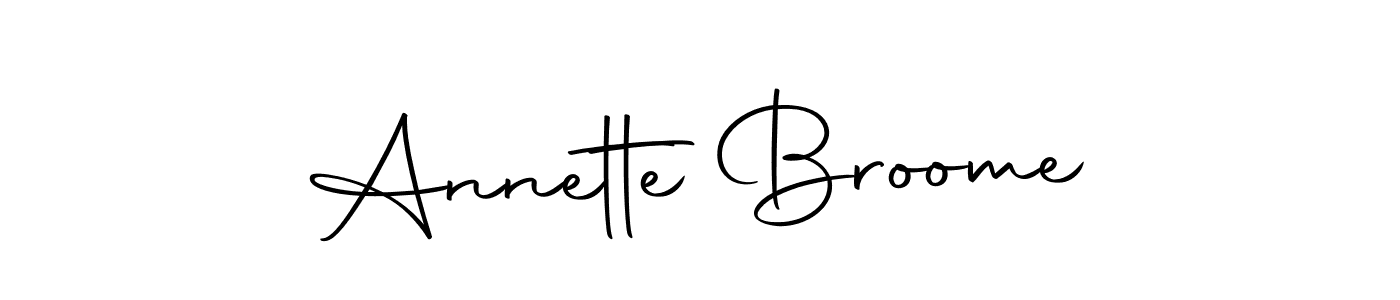 Also we have Annette Broome name is the best signature style. Create professional handwritten signature collection using Autography-DOLnW autograph style. Annette Broome signature style 10 images and pictures png