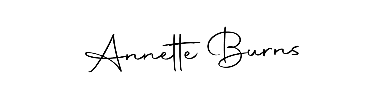 How to make Annette Burns signature? Autography-DOLnW is a professional autograph style. Create handwritten signature for Annette Burns name. Annette Burns signature style 10 images and pictures png