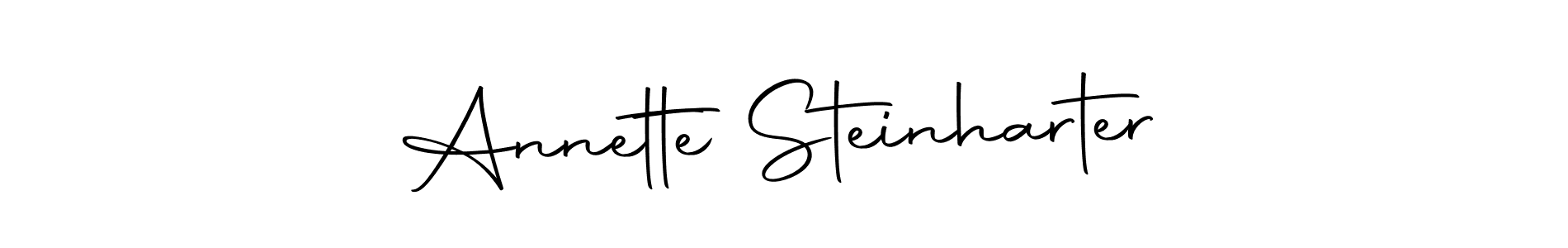 Make a beautiful signature design for name Annette Steinharter. With this signature (Autography-DOLnW) style, you can create a handwritten signature for free. Annette Steinharter signature style 10 images and pictures png