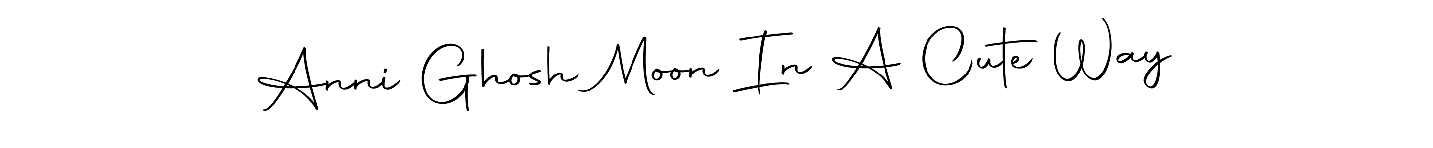 Similarly Autography-DOLnW is the best handwritten signature design. Signature creator online .You can use it as an online autograph creator for name Anni Ghosh Moon In A Cute Way. Anni Ghosh Moon In A Cute Way signature style 10 images and pictures png