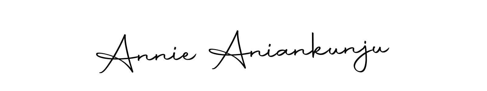 Make a beautiful signature design for name Annie Aniankunju. Use this online signature maker to create a handwritten signature for free. Annie Aniankunju signature style 10 images and pictures png