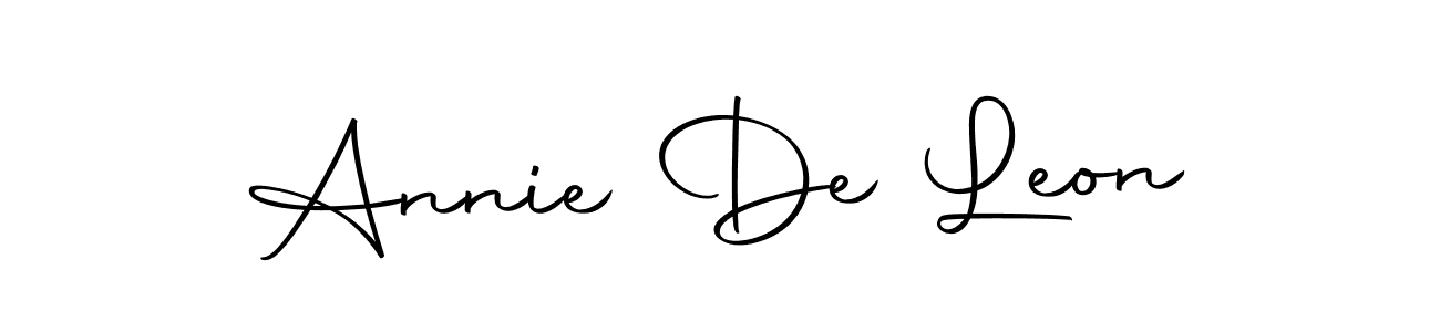 Make a short Annie De Leon signature style. Manage your documents anywhere anytime using Autography-DOLnW. Create and add eSignatures, submit forms, share and send files easily. Annie De Leon signature style 10 images and pictures png