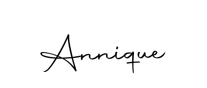 Make a beautiful signature design for name Annique. Use this online signature maker to create a handwritten signature for free. Annique signature style 10 images and pictures png