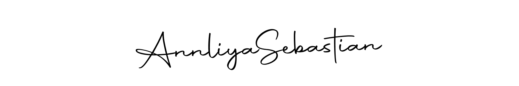 Also You can easily find your signature by using the search form. We will create Annliya  Sebastian name handwritten signature images for you free of cost using Autography-DOLnW sign style. Annliya  Sebastian signature style 10 images and pictures png