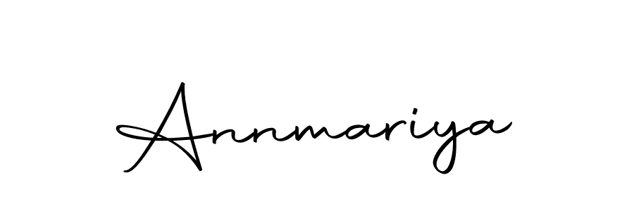 Use a signature maker to create a handwritten signature online. With this signature software, you can design (Autography-DOLnW) your own signature for name Annmariya. Annmariya signature style 10 images and pictures png