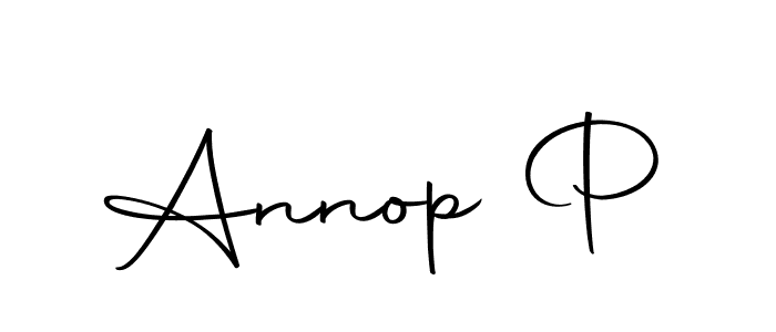 Annop P stylish signature style. Best Handwritten Sign (Autography-DOLnW) for my name. Handwritten Signature Collection Ideas for my name Annop P. Annop P signature style 10 images and pictures png