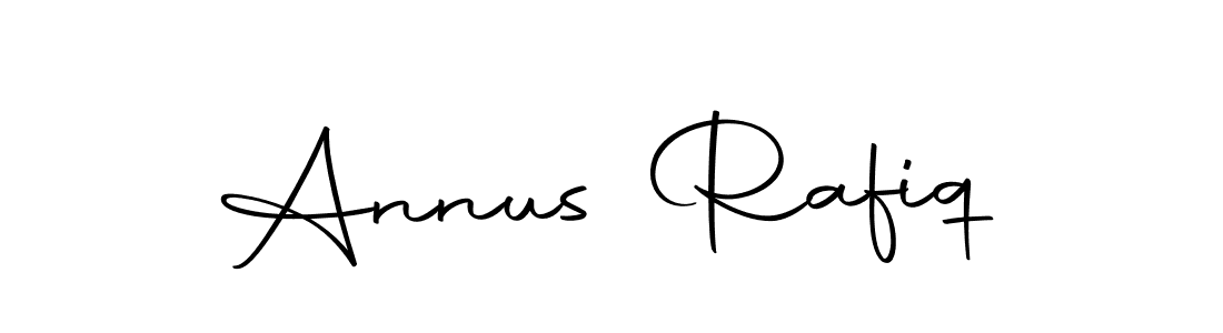 Make a beautiful signature design for name Annus Rafiq. Use this online signature maker to create a handwritten signature for free. Annus Rafiq signature style 10 images and pictures png