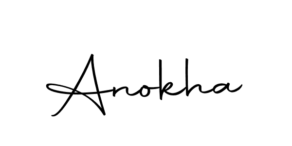 The best way (Autography-DOLnW) to make a short signature is to pick only two or three words in your name. The name Anokha include a total of six letters. For converting this name. Anokha signature style 10 images and pictures png