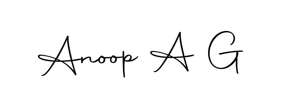 Make a short Anoop A G signature style. Manage your documents anywhere anytime using Autography-DOLnW. Create and add eSignatures, submit forms, share and send files easily. Anoop A G signature style 10 images and pictures png
