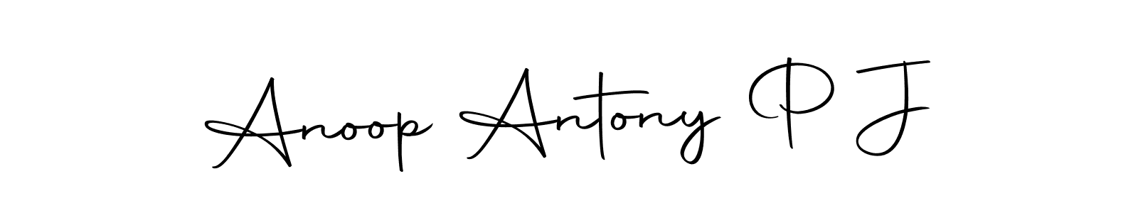 How to Draw Anoop Antony P J signature style? Autography-DOLnW is a latest design signature styles for name Anoop Antony P J. Anoop Antony P J signature style 10 images and pictures png